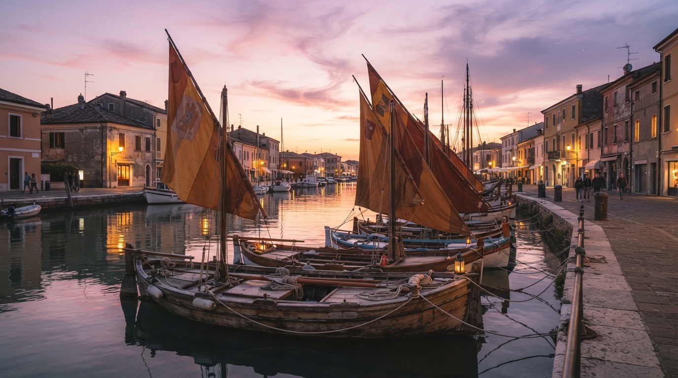 Il profumo dell’autunno sul Porto Canale: quel bisogno di mare che ti prende all’improvviso